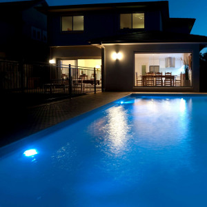 Iluminação LED de piscina