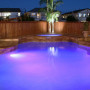 Luz de piscina RGB controlável