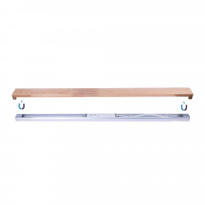 Candeeiro de parede linear de madeira "Wooden" - 26W - 100cm - Philips Driver