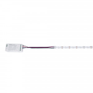 Conetor Hippo de Fita RGB COB para Controlador - PCB 10mm - 4 pinos - IP20 - Max. 24V