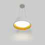 Candeeiro suspenso LED CCT 24W - Efeito madeira - ø46cm