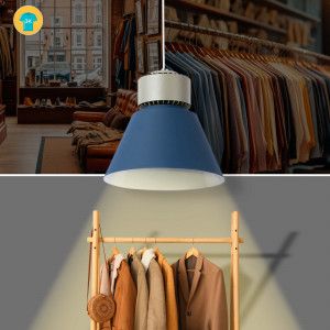 Candeeiro suspenso para iluminação de vestuário