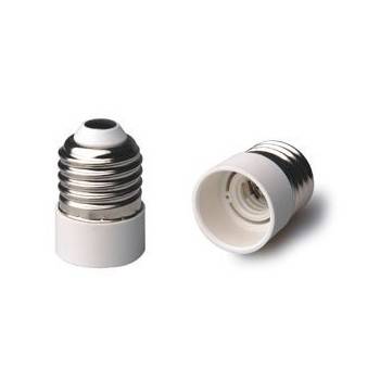 Adaptador rosca E27 a rosca E14 Adaptador rosca E27 a rosca E14
