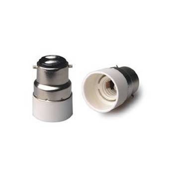 Adaptador B22 a rosca E14 Adaptador B22 a rosca E14
