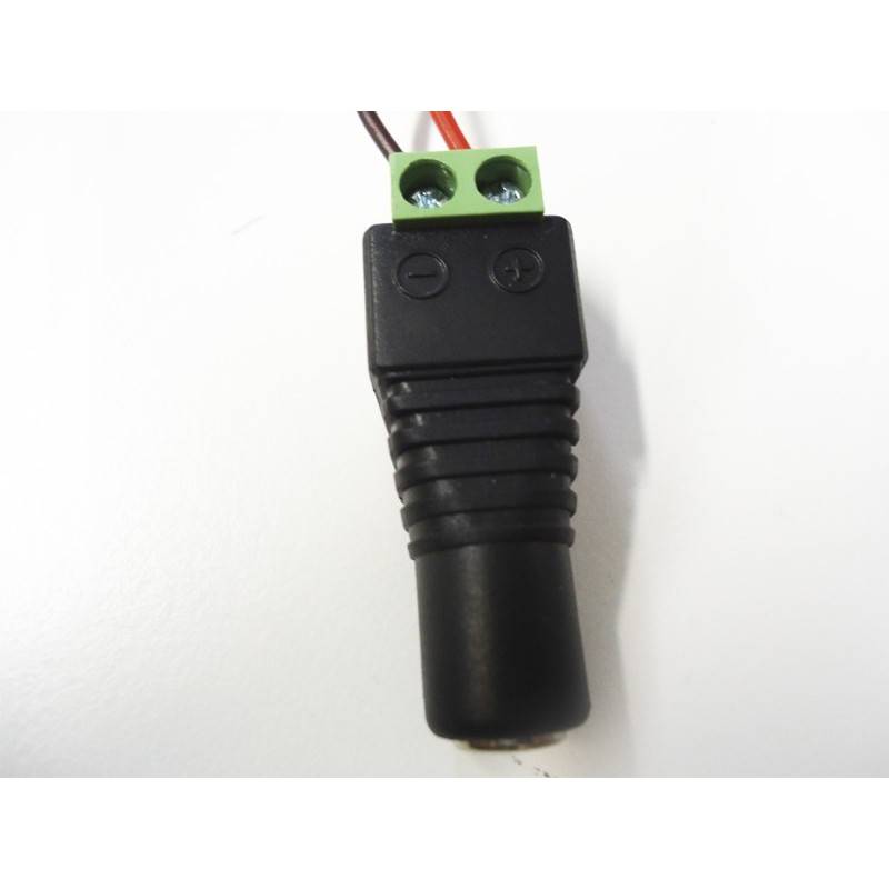 Conector ficha DC fêmea Conector ficha DC fêmea