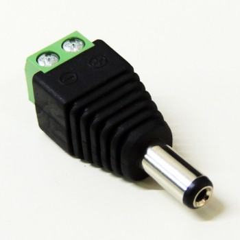 Conector ficha DC macho 12/24V Conector ficha DC macho 12/24V