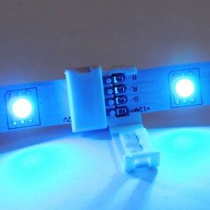 Conector para fitas LED 12V RGB direto sem cabo