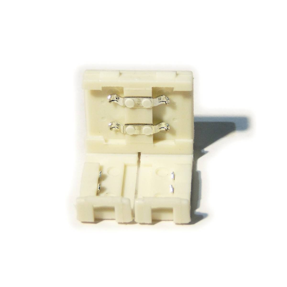 Conector para fitas LED 12V monocor 8mm direto sem cabo