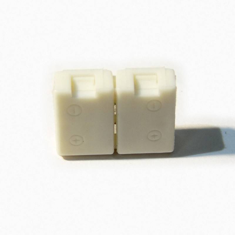 Conector para fitas LED 12V monocor 8mm direto sem cabo Conector para fitas LED 12V monocor 8mm direto sem cabo