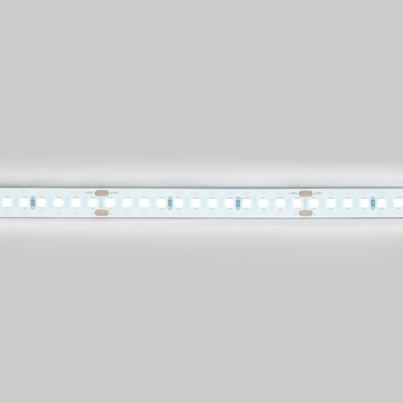 Fita LED 48V DC submersível - Monocromática - 9.6W/m - 12mm - IP68 - 20 metros - 168ch/m Fita LED 48V DC submersível - Monocromática - 9.6W/m - 12mm - IP68 - 20 metros - 168ch/m
