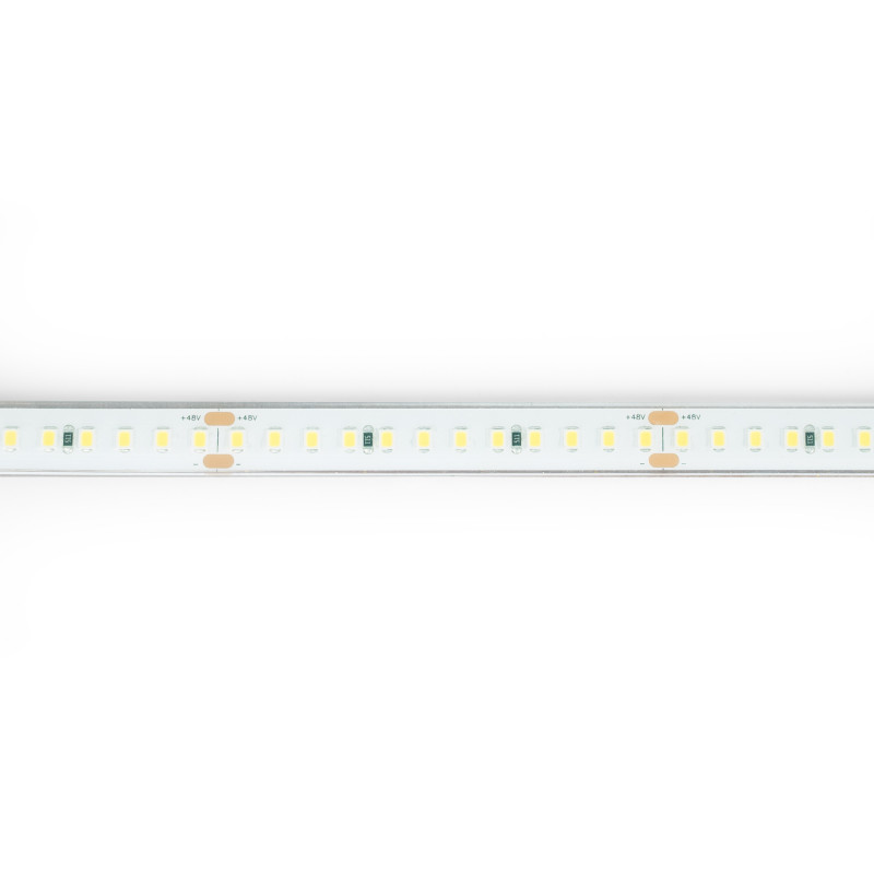 Fita LED 48V DC submersível - Monocromática - 9.6W/m - 12mm - IP68 - 20 metros - 168ch/m Fita LED 48V DC submersível - Monocromática - 9.6W/m - 12mm - IP68 - 20 metros - 168ch/m