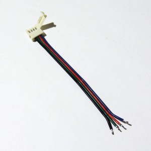 Conector de fita LED 12V RGB 1cm de cabo