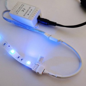 Conector de Fita LED RGB 12V a controlador de 4 pinos