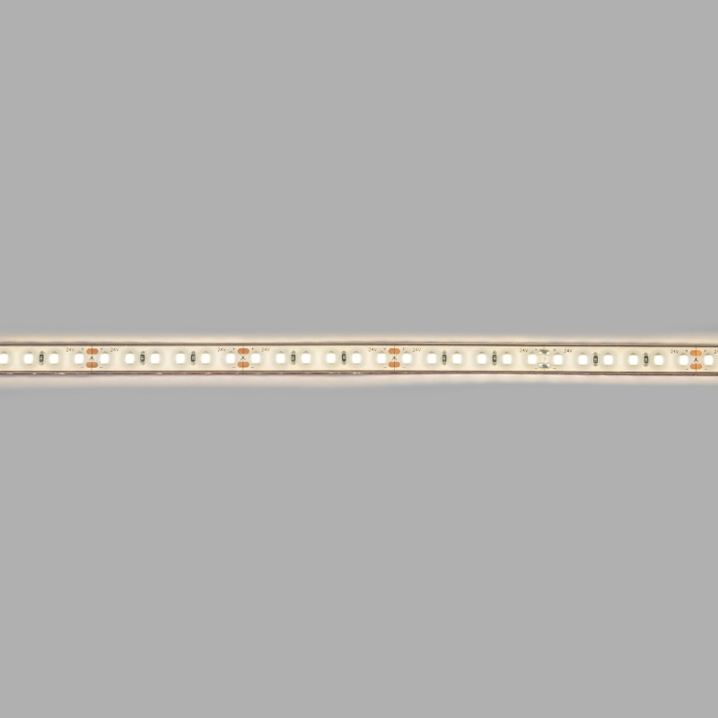 Fita LED 24V DC Submersível - Monocromática - 9.6W/m - 10mm - IP68 - 5 metros - 120ch/m
