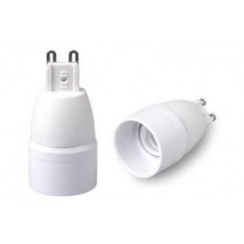 Adaptador rosca G9 a rosca E14 Adaptador rosca G9 a rosca E14
