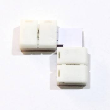 Conector para fitas LED 12V 8mm para esquinas 90° Conector para fitas LED 12V 8mm para esquinas 90°