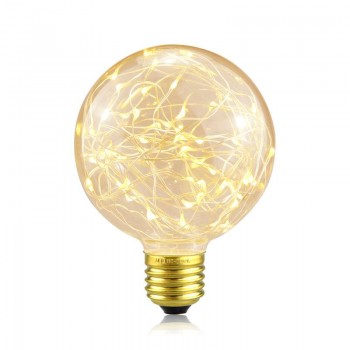 Lâmpada LED Globo E27 G125 Luz de fada 2W Lâmpada LED Globo E27 G125 Luz de fada 2W