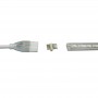 Cabo de início para fita LED RGB 230V-DC Cabo de início para fita LED RGB 230V-DC