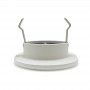 Aro CLICK Encastrável Estanque IP54 Ø70/85mm cor branco Aro CLICK Encastrável Estanque IP54 Ø70/85mm cor branco