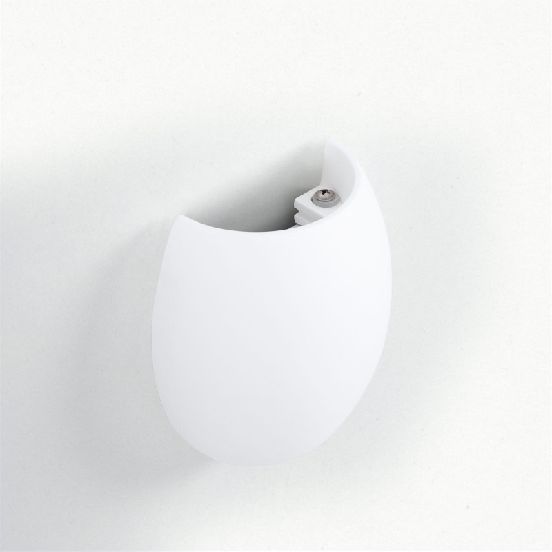 Candeeiro de parede em gesso "Mery" - 1 x G9 Candeeiro de parede em gesso "Mery" - 1 x G9