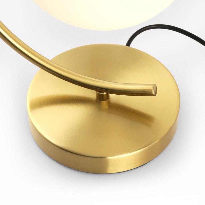 Candeeiro de mesa com bola de cristal "San" | candeeiros mesa cabeceira