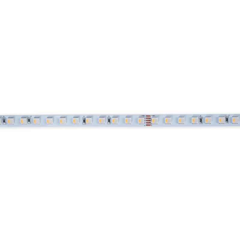 Fita LED 48V DC - RGBWW - 12W/m - 10mm - IP20 - 20 metros - 90LED/m Fita LED 48V DC - RGBWW - 12W/m - 10mm - IP20 - 20 metros - 90LED/m
