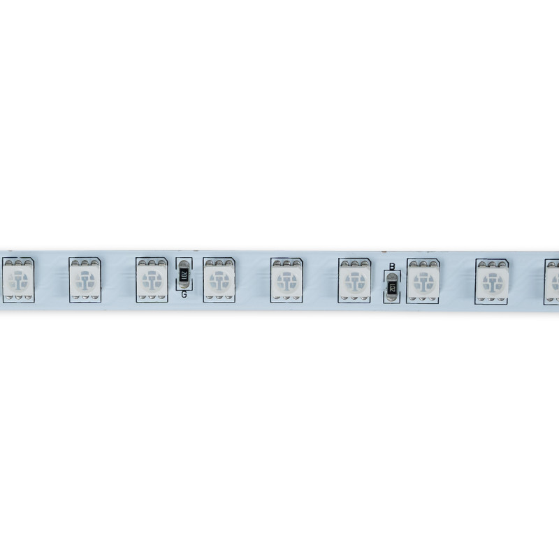 Fita LED 48V DC - RGB - 14.4W/m - 10mm - IP20 - 20 metros - 90LED/m | LED RGB