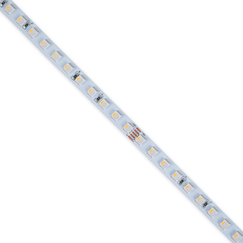 Fita LED 48V DC - RGBWW - 12W/m - 10mm - IP20 - 10 metros - 90LED/m | mangueira LED