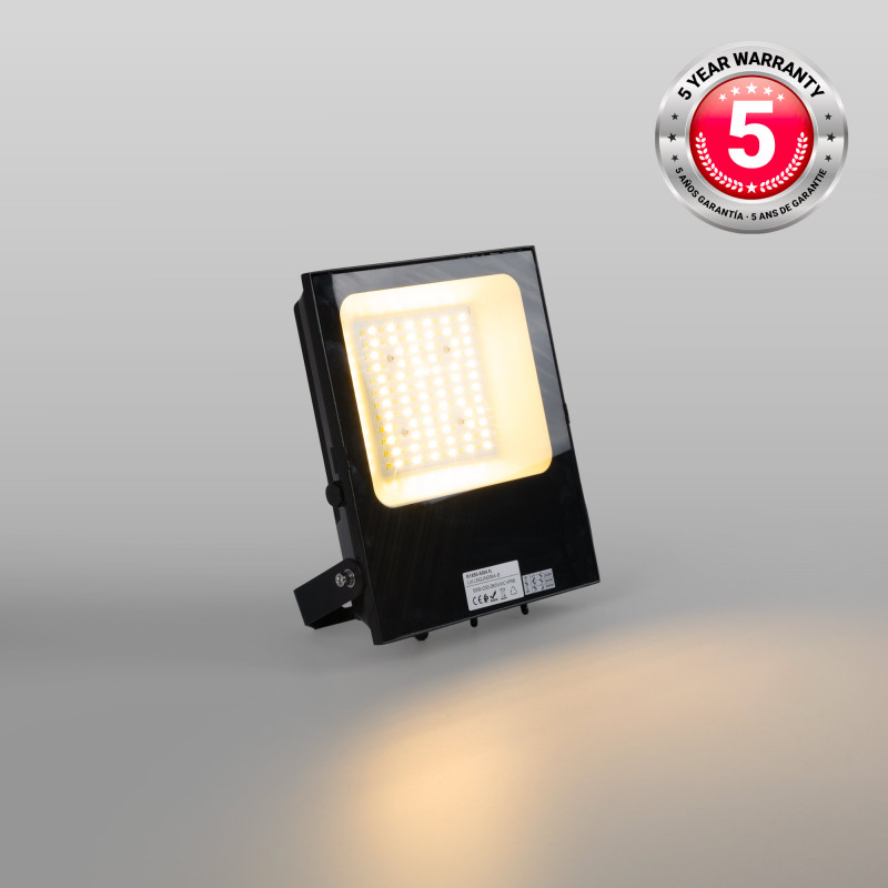 Projetor LED exterior 50W CCT - Série "PRO" - 110lm/W - IP66 | holofotes led exterior Projetor LED exterior 50W CCT - Série "PRO" - 110lm/W - IP66 | holofotes led exterior