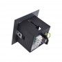 Cardã de aço para uma lâmpada dicroica GU10 Cardã de aço para uma lâmpada dicroica GU10