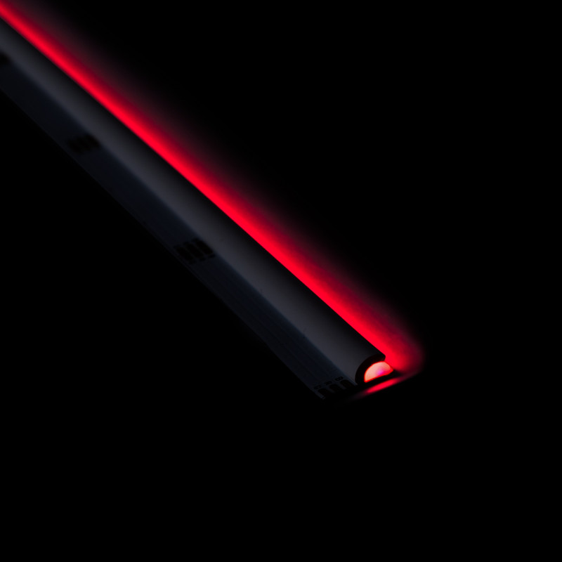 Fita LED COB RGB 24V DC- Emissão lateral - 12W/m - 10mm - IP20 - Corte 5cm - Rolo de 5 metros Fita LED COB RGB 24V DC- Emissão lateral - 12W/m - 10mm - IP20 - Corte 5cm - Rolo de 5 metros