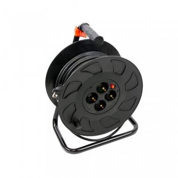 CARRETEL PROLONGADOR 30M, 4 BASES SCHUKO 3X1,5MM2 (MAX. 3500W /15A) CARRETEL PROLONGADOR 30M, 4 BASES SCHUKO 3X1,5MM2 (MAX. 3500W /15A)