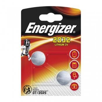 Pilha Energizer CR2032 de lítio, Blister de 2Un. Pilha Energizer CR2032 de lítio, Blister de 2Un.