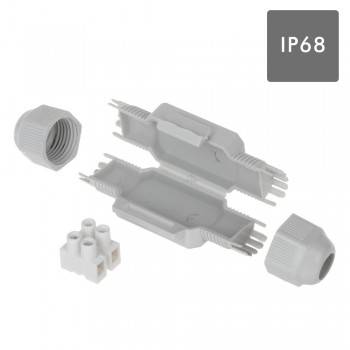 MINI TORPEDO ESTANQUE COM GEL IP68 E RÉGUA 2x2,5mm. BLISTER 1UN. MINI TORPEDO ESTANQUE COM GEL IP68 E RÉGUA 2x2,5mm. BLISTER 1UN.