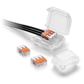 Caixa de conexão isolante HAPPYJOINT com gel incorporado e conectores incluídos IP68 Caixa de conexão isolante HAPPYJOINT com gel incorporado e conectores incluídos IP68