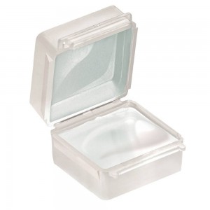 CAIXA DE LIGAÇÕES ESTANQUE GEL BOX 45x45x30 IP68 COM GEL ISOLANTE - CONECTORES NÃO INCL.