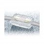 CAIXA ISOLANTE ESTANQUE IP68 COM GEL INCORPORADO PARA RÉGUA 2X4MM2 - CONECTORES NÃO INCL. CAIXA ISOLANTE ESTANQUE IP68 COM GEL INCORPORADO PARA RÉGUA 2X4MM2 - CONECTORES NÃO INCL.