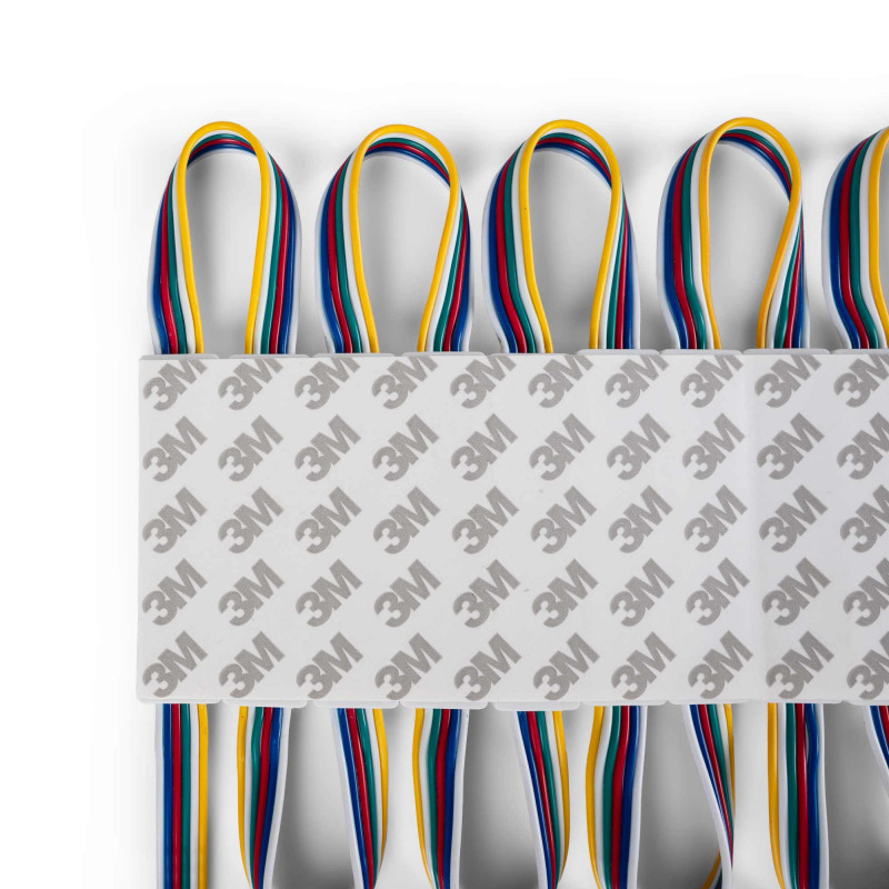 Módulos LED RGB + CCT para letreiro - 0,96W - 12V - IP65 - 120º