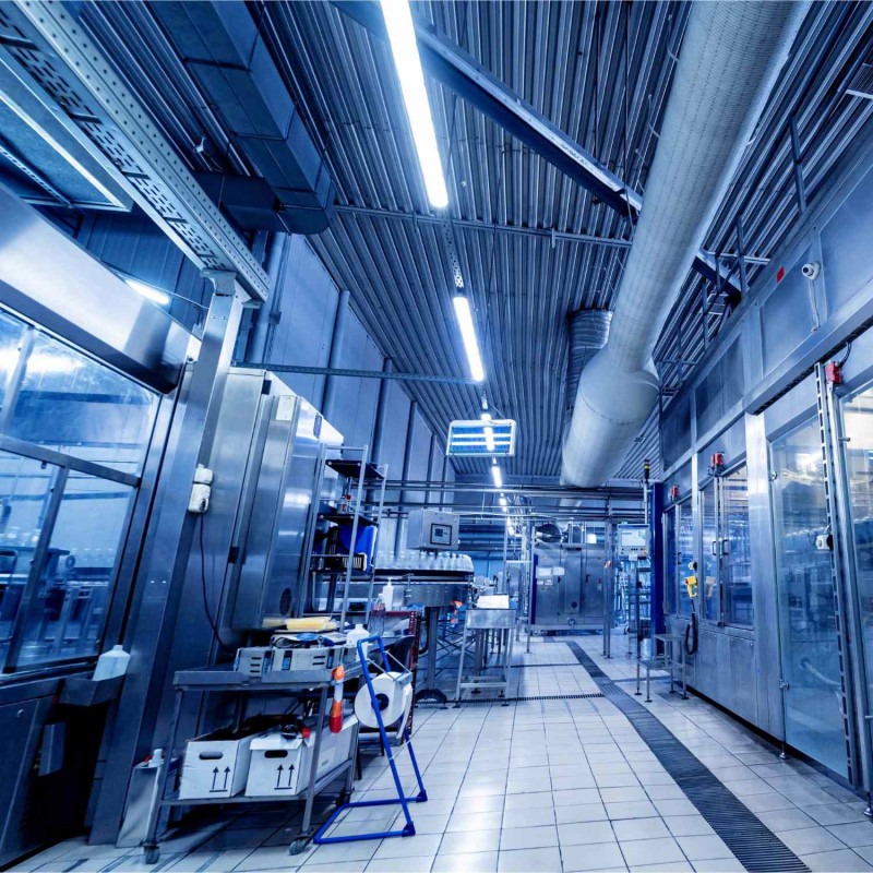 Armadura LED estanque / Luz de emergência - CCT - 150cm - Conectável - 55W - IP65 Armadura LED estanque / Luz de emergência - CCT - 150cm - Conectável - 55W - IP65