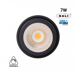 Módulo LED 7W para aro downlight MR16/GU10 - Regulável por DALI - 45º - CRI 90