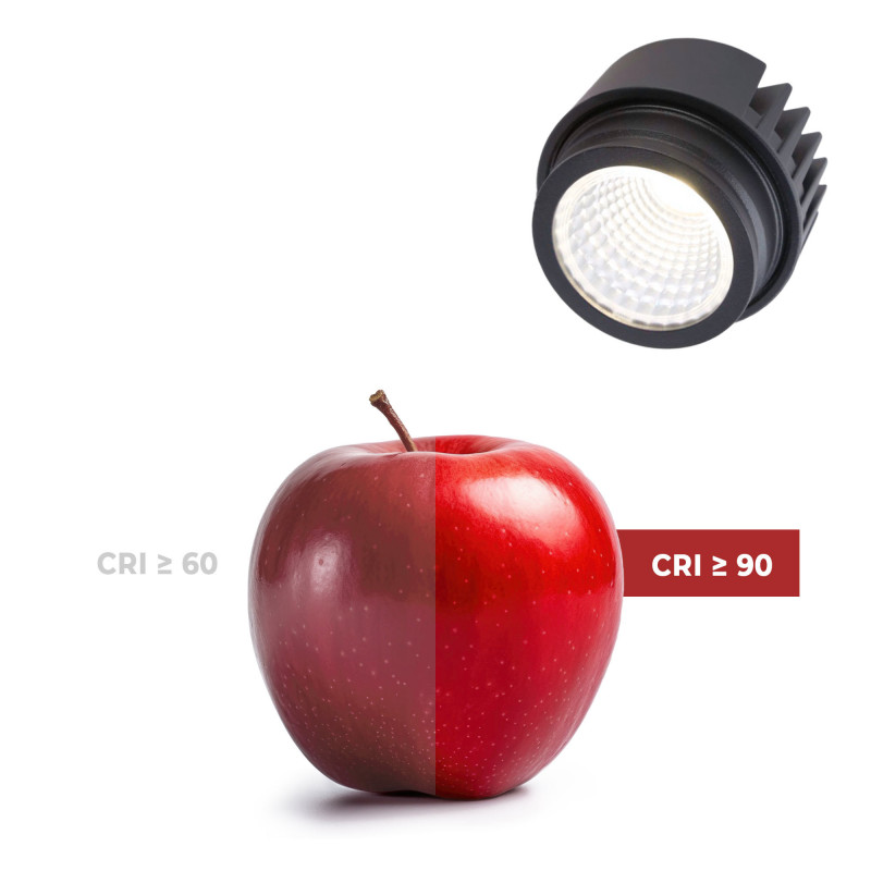 Módulo LED 7W para aro downlight MR16/GU10 - Regulável por DALI - 45º - CRI 90 Módulo LED 7W para aro downlight MR16/GU10 - Regulável por DALI - 45º - CRI 90