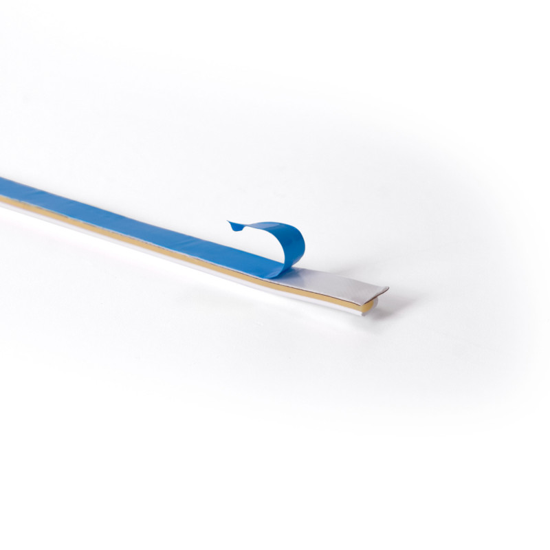 Fita LED COB CCT 24V DC - Emissão lateral - 12W/m - 10mm - IP20 - Corte 5cm - Rolo de 5 metros