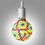 Lâmpada LED Globo E27 G130 design mosaico BARCELONA Lâmpada LED Globo E27 G130 design mosaico BARCELONA