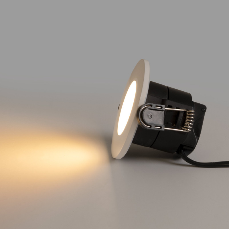 Downlight LED CCT 6W - TRIAC regulável - Ø68mm - IP65 - Branco Downlight LED CCT 6W - TRIAC regulável - Ø68mm - IP65 - Branco