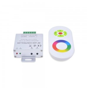 Controlador RGB 18A 12/24V DC comando círculo RGB