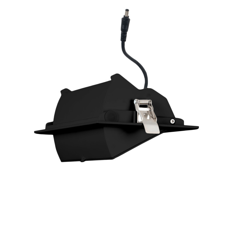 Downlight LED retangular orientável - CCT 60W - Preto - 100° Driver LIFUD Downlight LED retangular orientável - CCT 60W - Preto - 100° Driver LIFUD