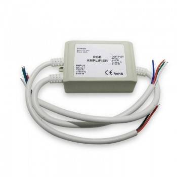 Repetidor RGB estanque 12-24V-DC 4A/canal IP65 Repetidor RGB estanque 12-24V-DC 4A/canal IP65