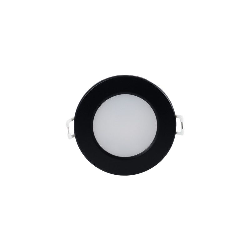 Kit Downlight LED exterior 5W - IP65 - 4000K + Anel intercambiável - TRIAC regulável - Ø68mm