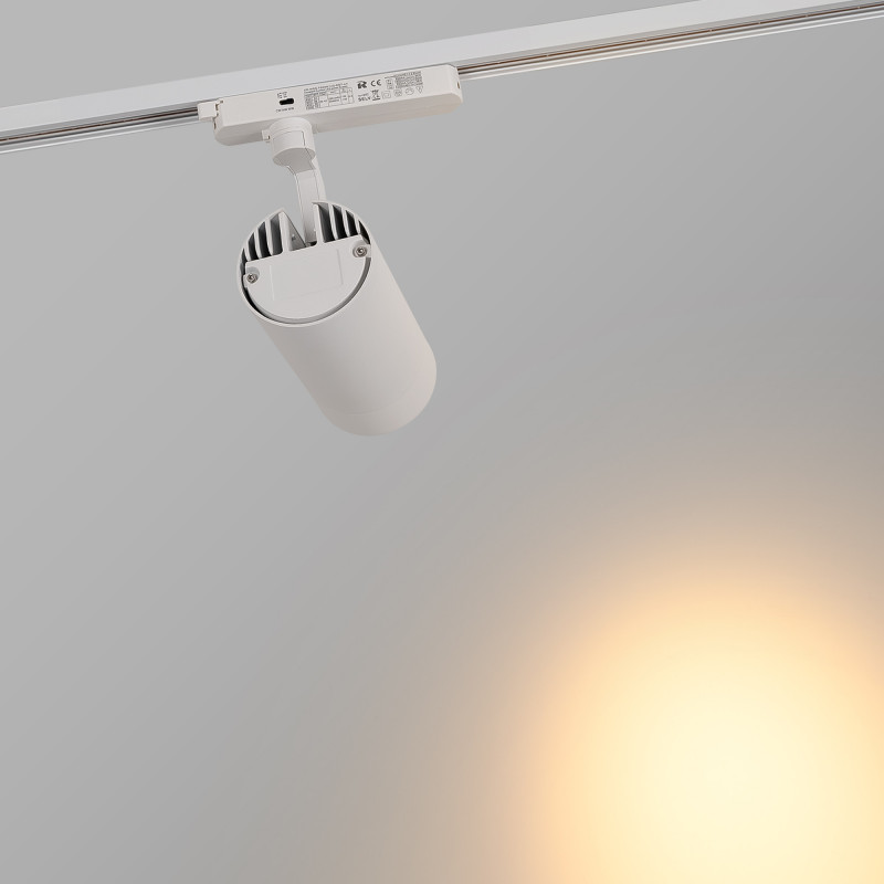 Projetor de calha monofásica LED CCT - 35W - ZOOM 20º- 60º - CRI 90 Projetor de calha monofásica LED CCT - 35W - ZOOM 20º- 60º - CRI 90