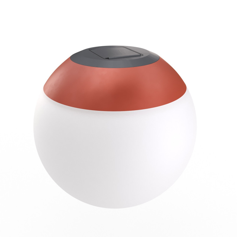 Candeeiro globo opalino para sistema "Axia" - 12W - 48V - Luz quente